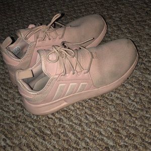 Light Pink Adidas Tennis Shoes